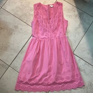 J Crew Factory Pink Sundress